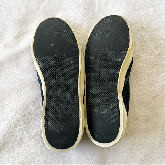 Jimmy Choo Demi Denim Trainer Slip On Sneakers - Picture 3 of 11